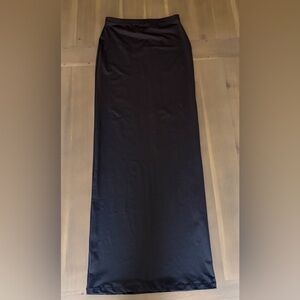 SKIMS Black Pencil Skirt Long Medium